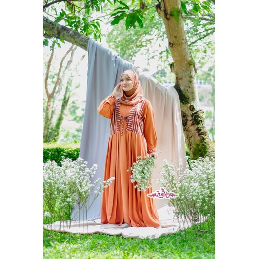 GAMIS ITY CRAPE SALUR  OUTER PREMIUM BY ZAHIN