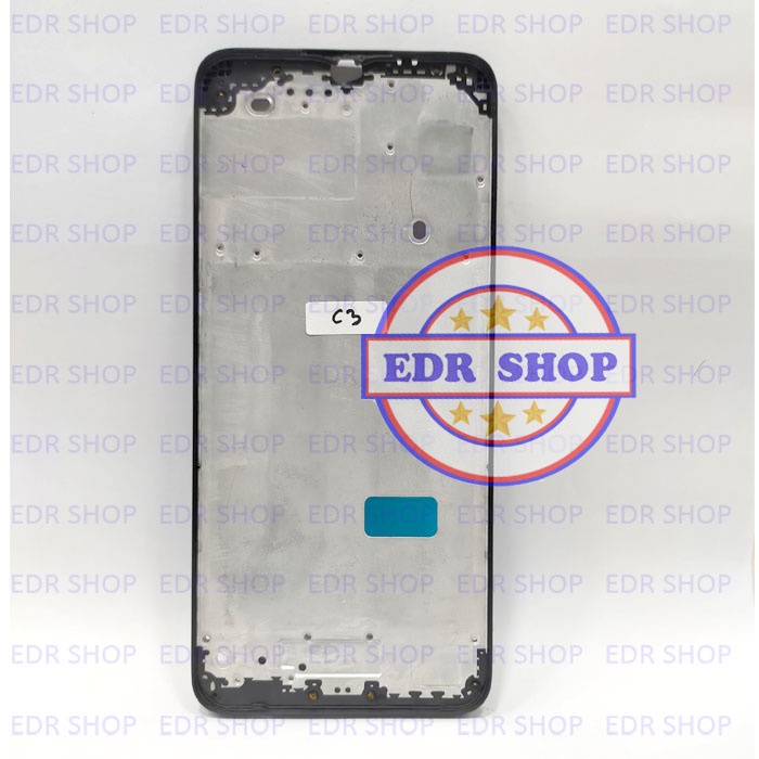 Tatakan Lcd Realme C3 RMX2020 Frame Bazel Tulang Tengah Dudukan Mesin Original