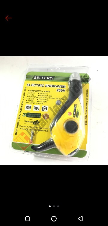 Sellery Electric Engraver - Alat Grafir Akrilik Acrylic Besi Engraving