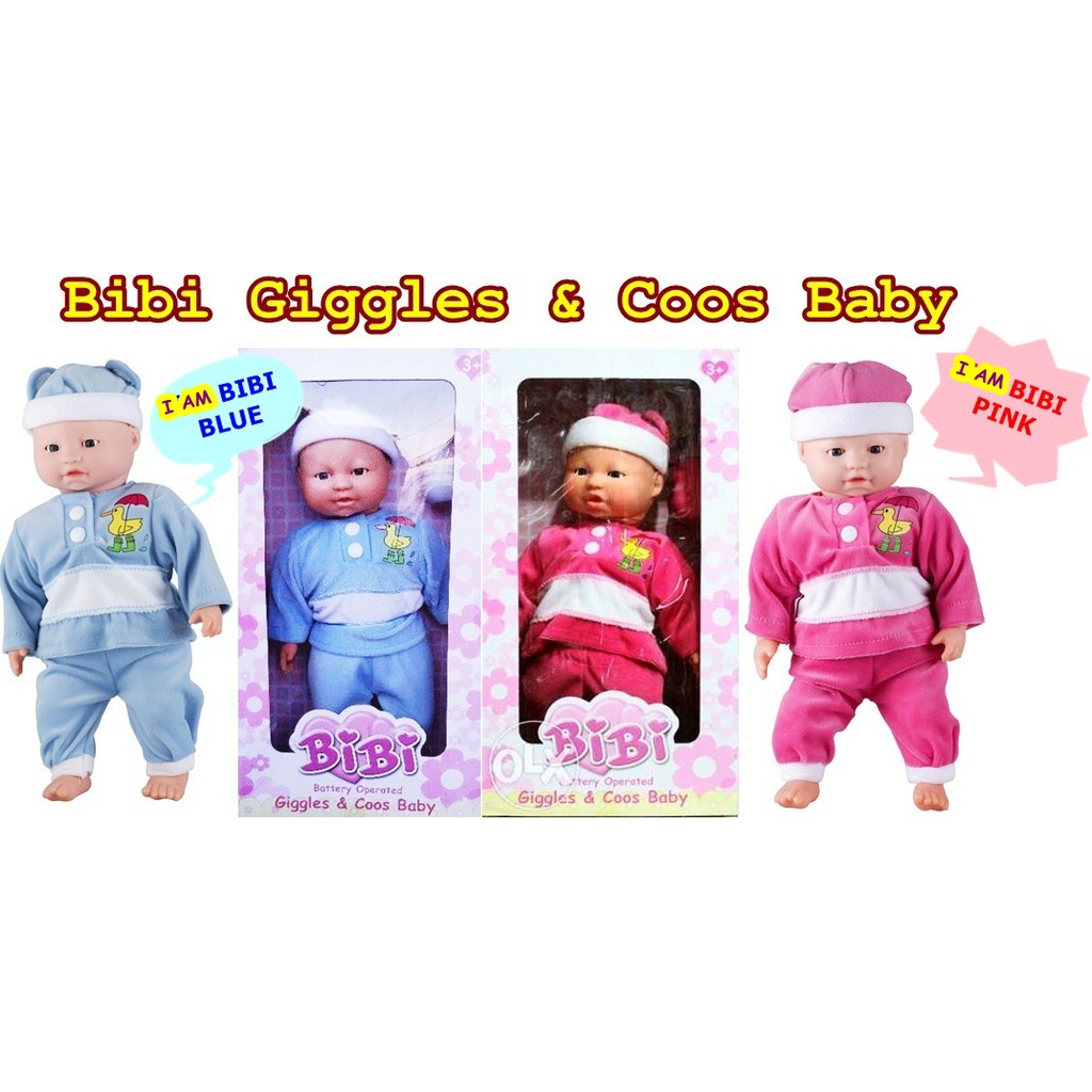 Bibi Giggles &amp; Coos Baby ( BONEKA MAINAN ANAK )