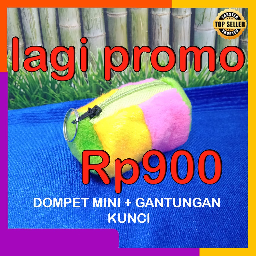 DOMPET MINI + GANTUNGAN/KUNCI / dompet koin