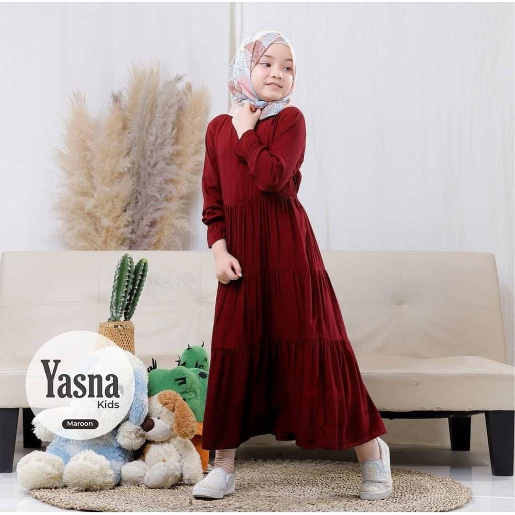 FAHIRA DRESS KIDS HARGA PROMO // MODEL TERBARU // USIA 7-10 TAHUN