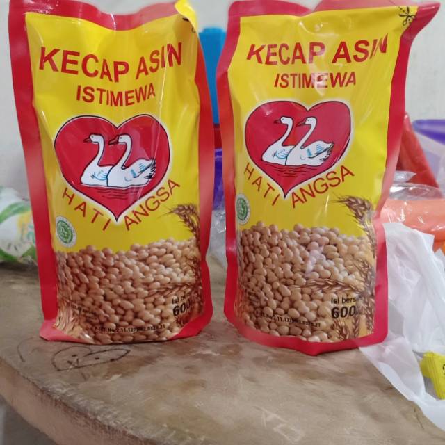 

Kecap asin hati angsa 600 ml