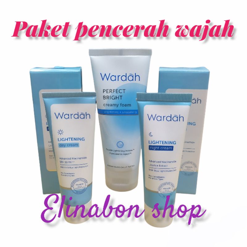 Promo paket wardah pecerah wajah