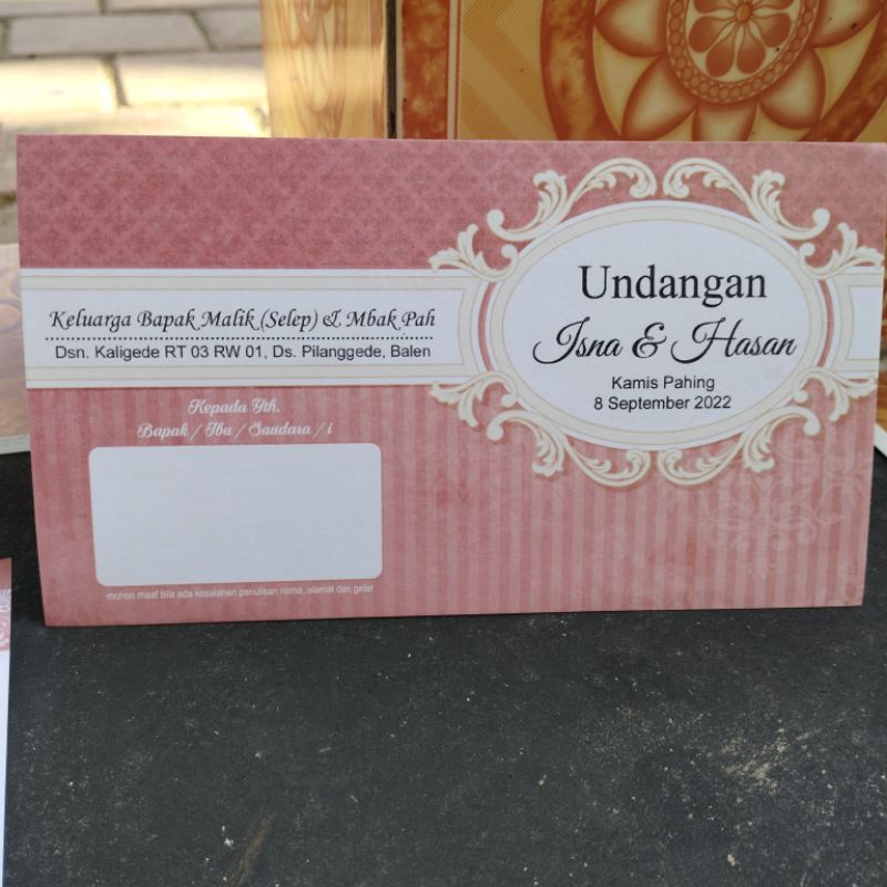 Jual Undangan Pernikahan murah elegan,undangan pengantin dan undangan