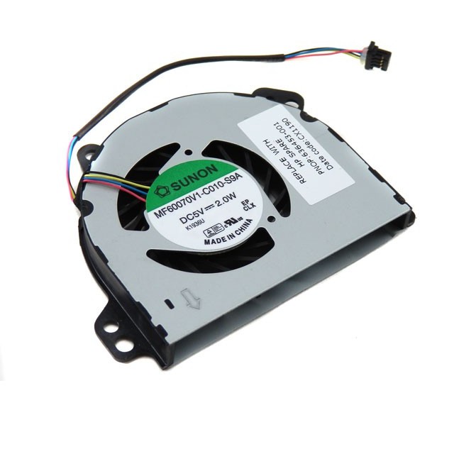 HP Cooling Fan Processor Pavilion DM1-3000 DM1-3200 DM1Z-3000 / MF60070V1-C010-S9A (4 Pin) NEW
