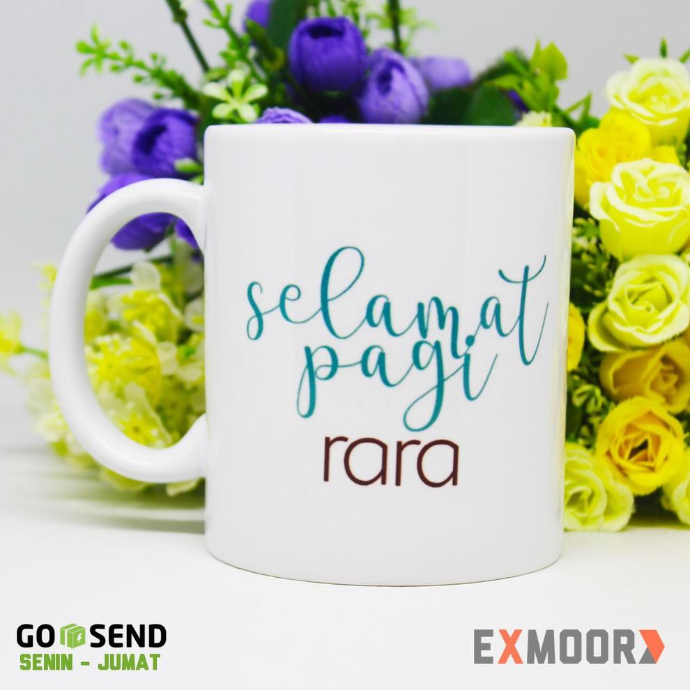 Promo Cuma Satu Hari Mug Selamat Pagi Kado Ulang Tahun Request