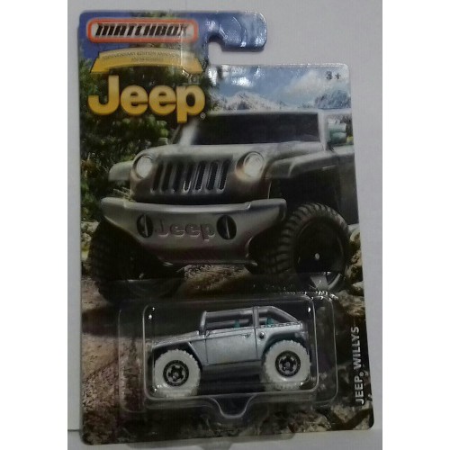 Diecast Mobil Matchbox 1/64 Jeep 75th ann. series - Jeep Willys