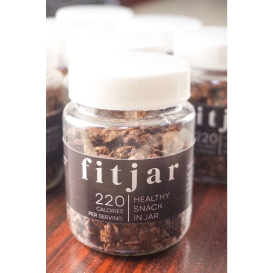Jual GRANOLA CHOCOLATE SNACK SEHAT RENDAH KALORI 50 GRAM FITJAR