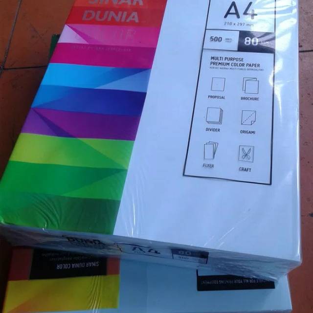 

SIDU.kertas warna A4.80gsm it 180 blu