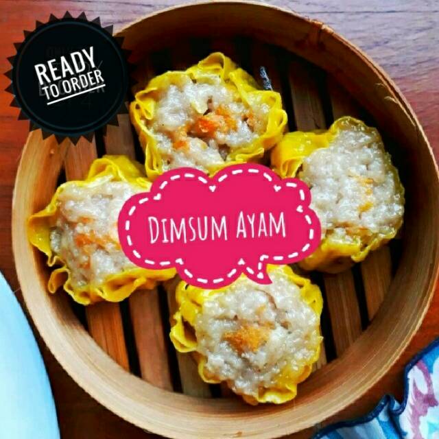 

Dimsum Ayam non pengawet isi 20pcs/pax