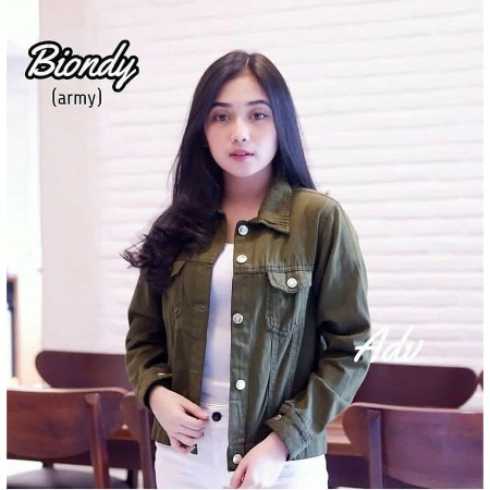 1KG MUAT 3PCS | JAKET BIONDI BIONDY / JAKET JEANS AURORA BIONDY WARNA