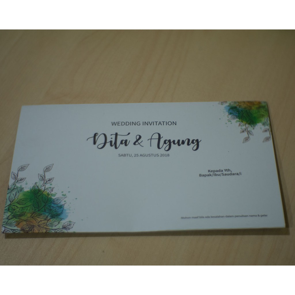 Undangan softcover