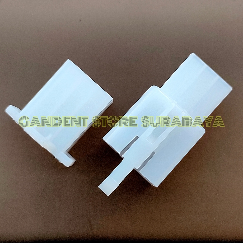 Soket 6 pin kecil kosongan tanpa skun male dan female konektor socket connector