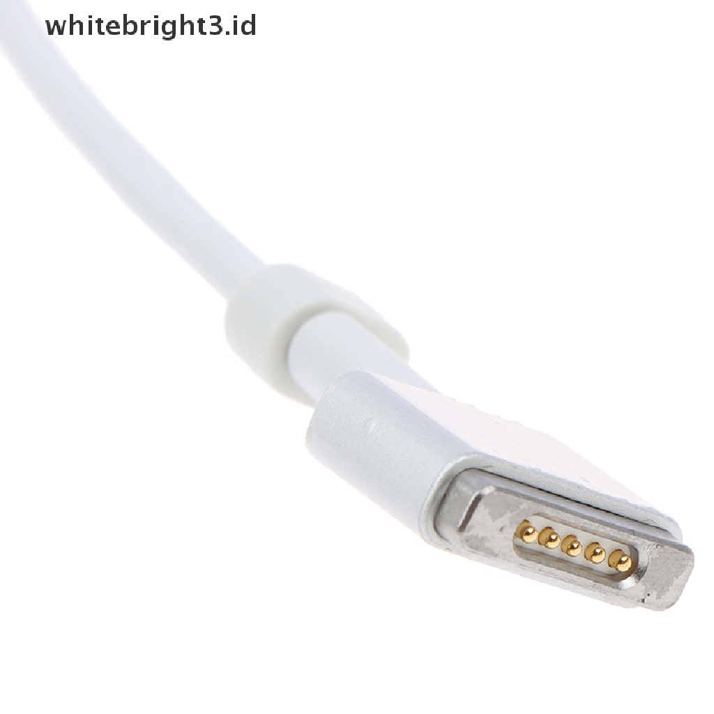 (whitebright3.id) Kabel Charger USB Tipe C Om Magnetische 1 2 T-Tip L-Tip Untuk Mac Book Air