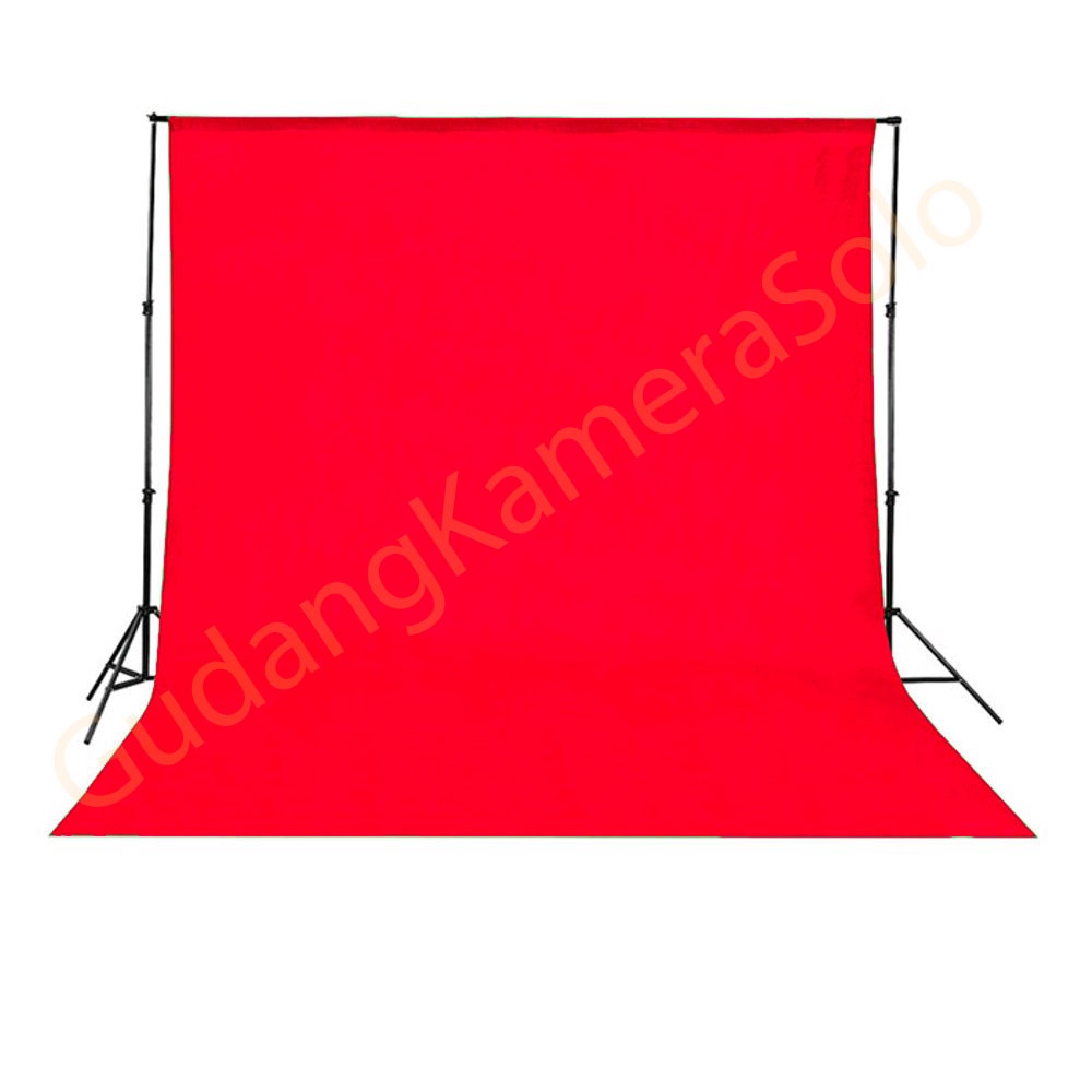 Background Studio Warna Merah