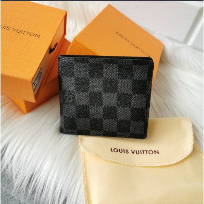 DOMPET LIPAT LV MEN WALLET IMPORT QUALITY