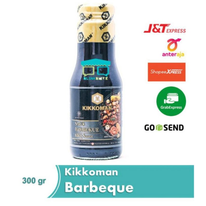 Saus Kikkoman Barbekue 300 gr Sauce BBQ Saos Bumbu Masak
