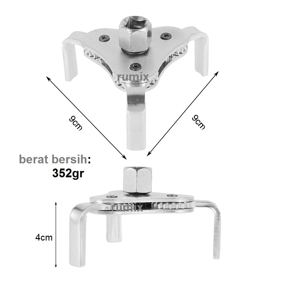 Kunci Filter Oli Filter Wrench/Kunci Filter Oli Universal /54-116mm Alat Pembuka Filter Oli Mobil