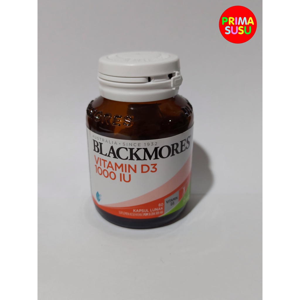 Blackmores Vitamin D3 1000 IU, 60 Kapsul