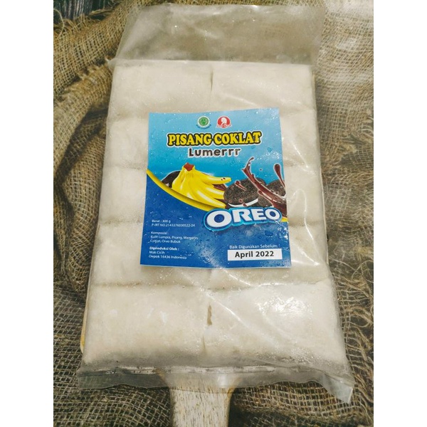 

pisang coklat lumeer oreo