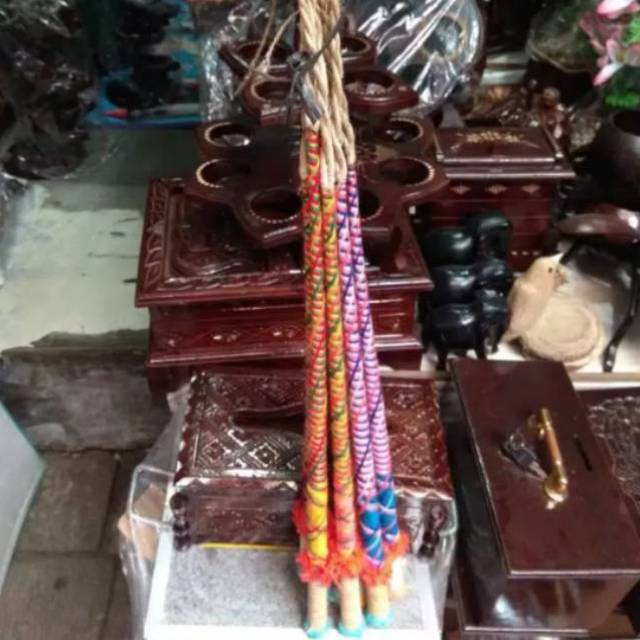 Mainan pecut kuda lumping ukuran kecil