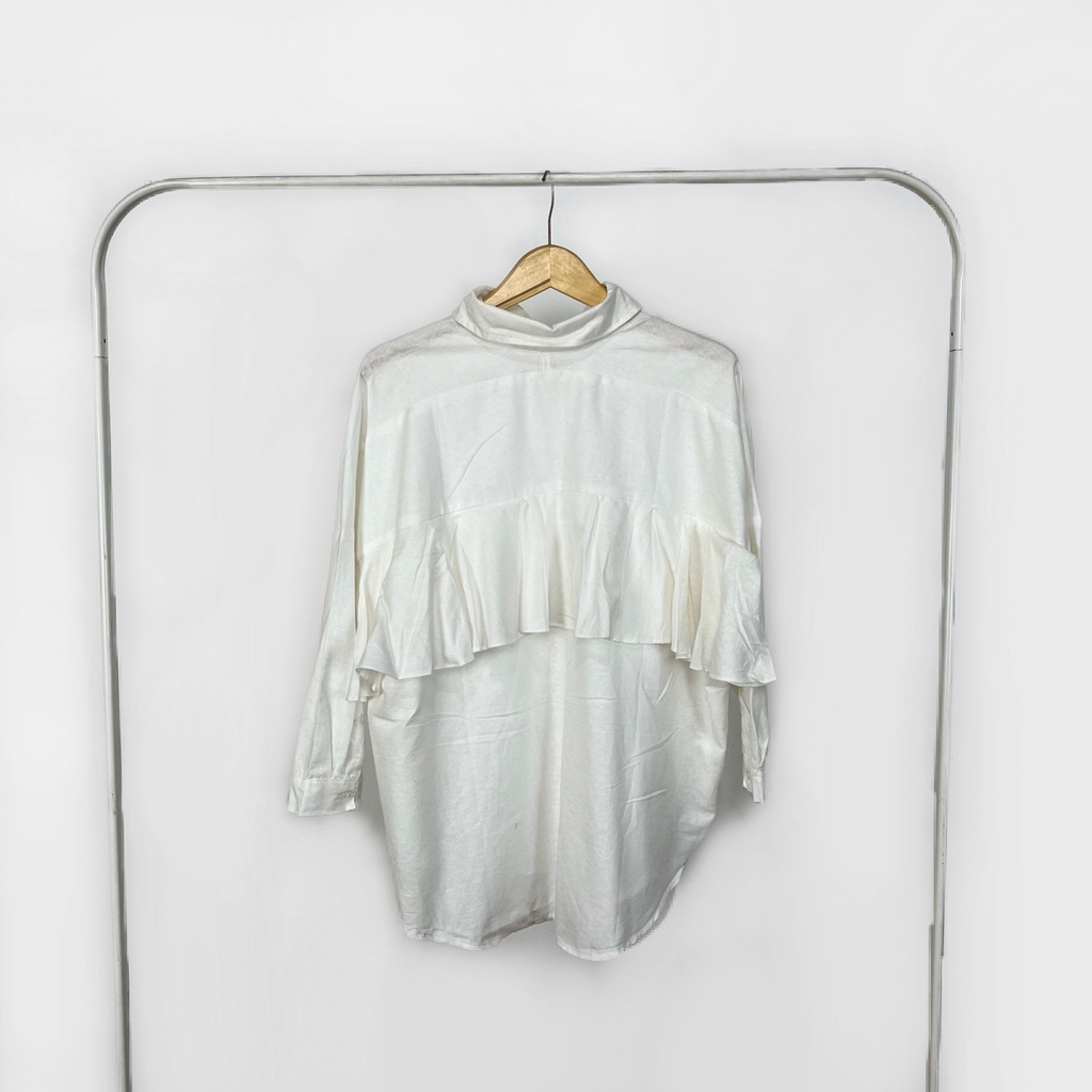 Kemeja Wanita Fienna Linen-Broken White