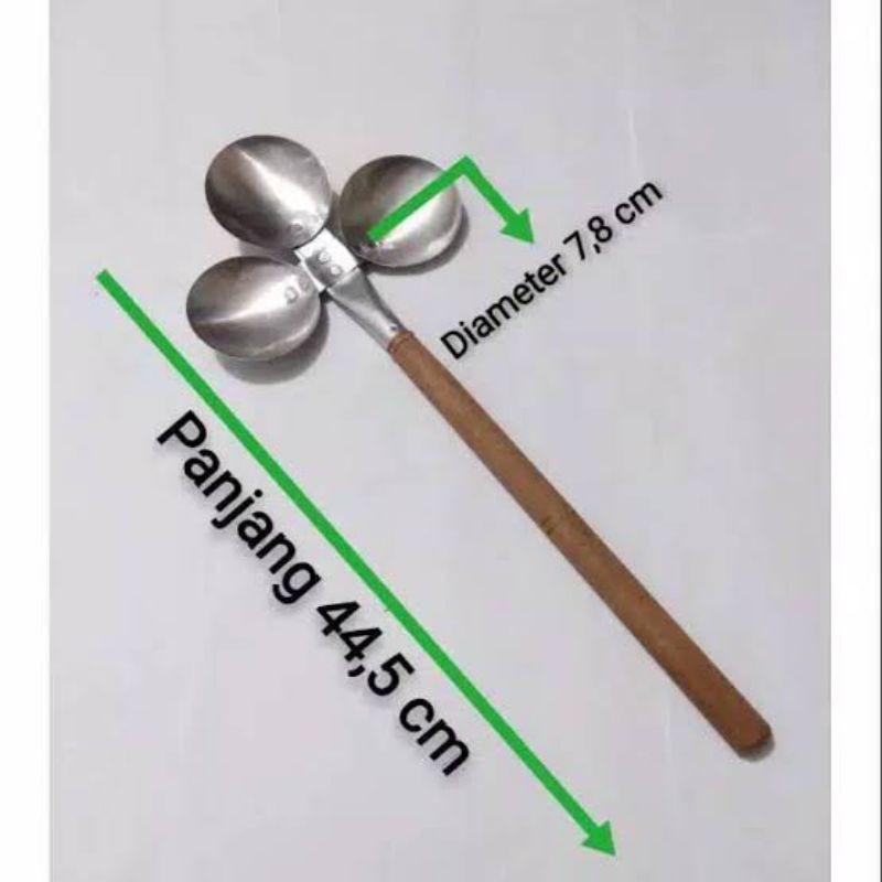 serok cetakan  peyek / Cetakan/Spatula Bakwan Sutil Bakwan Gorengan Ote-ote Weci