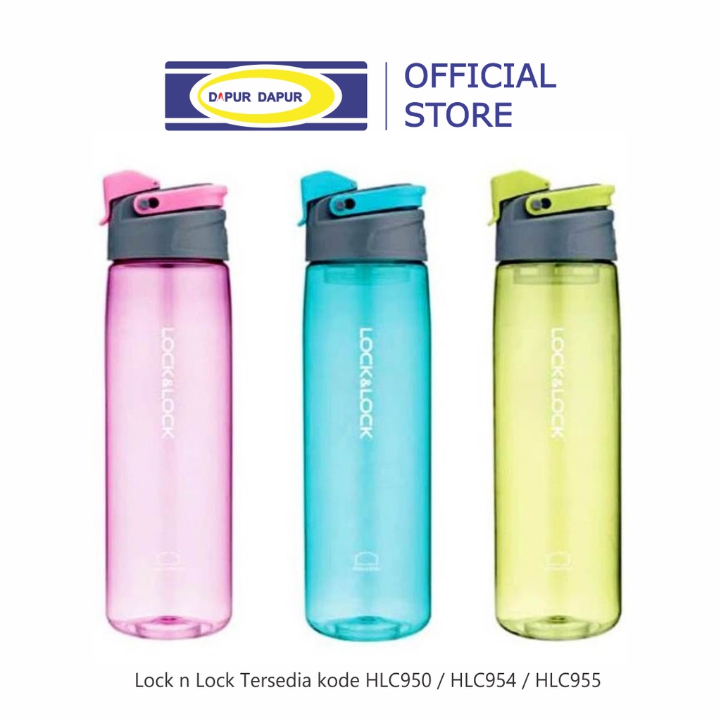 Lock n Lock  Water Bottle BPA Free HLC950 HLC954 HLC955 Warna Random