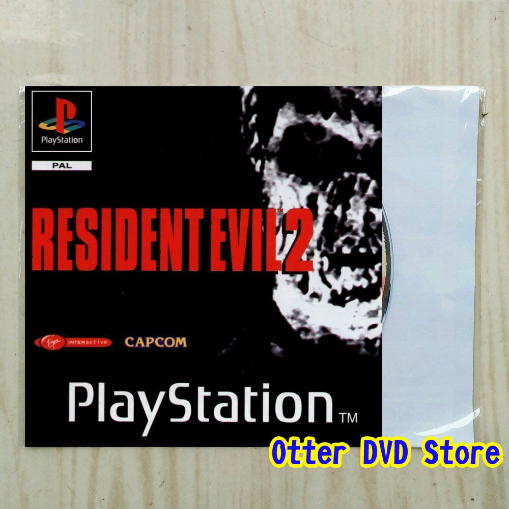 Kaset CD Game Ps 1 Ps1 Resident Evil 2 ( 2 Disc )