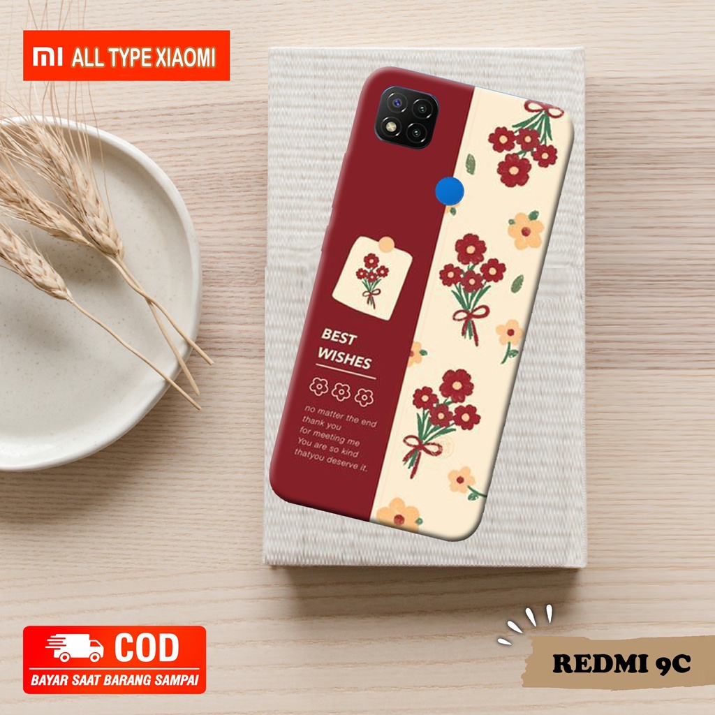 [H32] HardCase 3D Fullprint XIAOMI REDMI 9C - Fashion Case - Kesing Lucu - Case Casing Terbaru - Bum