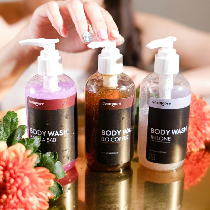 [ READY STOCK ] BODY WASH GEAMOORE 100ML & 250ML