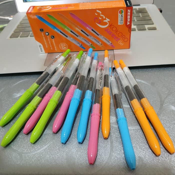 

PULPEN KOKORO SWEET 0.5MM - PULPEN ZEBRA - PULPEN GEL
