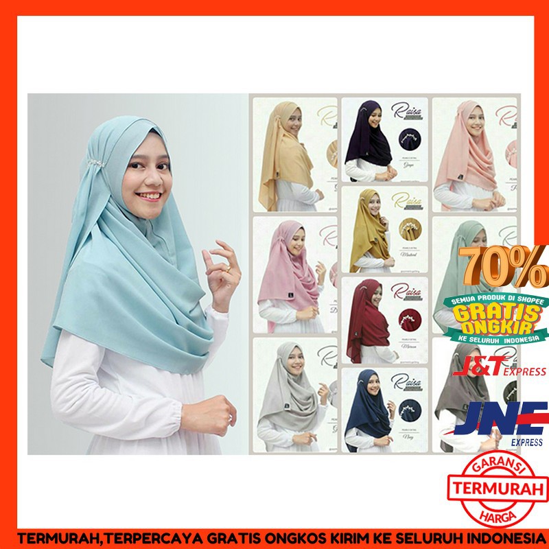 Jilbab Instan Bahan Jersey - reihanhijab