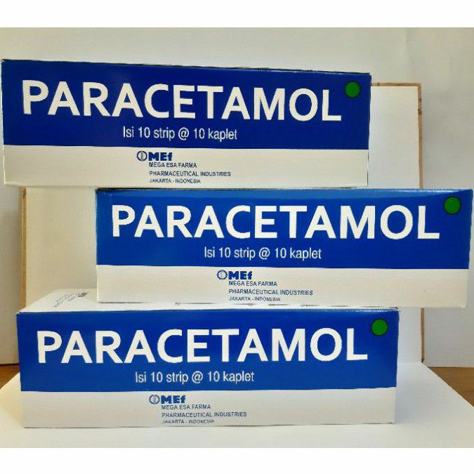 PARACETAMOL MEF 500MG/PARACETAMOL/MEF/SAKIT KEPALA/DEMAM/PANAS DALAM/OBAT SAKIT KEPALA/SAKIT GIGI