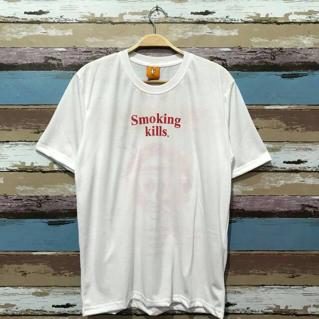 KAOS TSHIRT - FUCKING RABBITS Smoking Kills High Quality