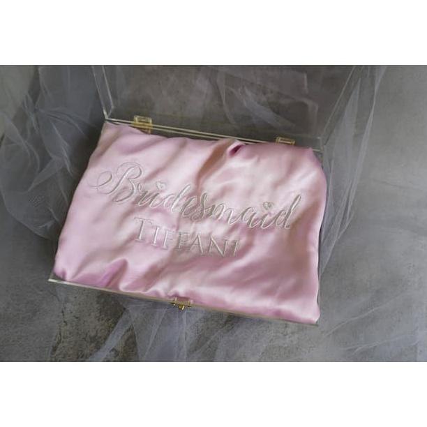 

[COD] Custom Acrylic Box Bridesmaid Groomsmen [COD]