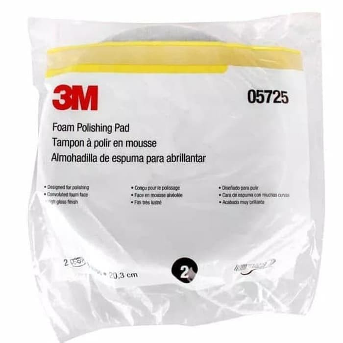 3M Poam Polishing Pad 05725 Hitam