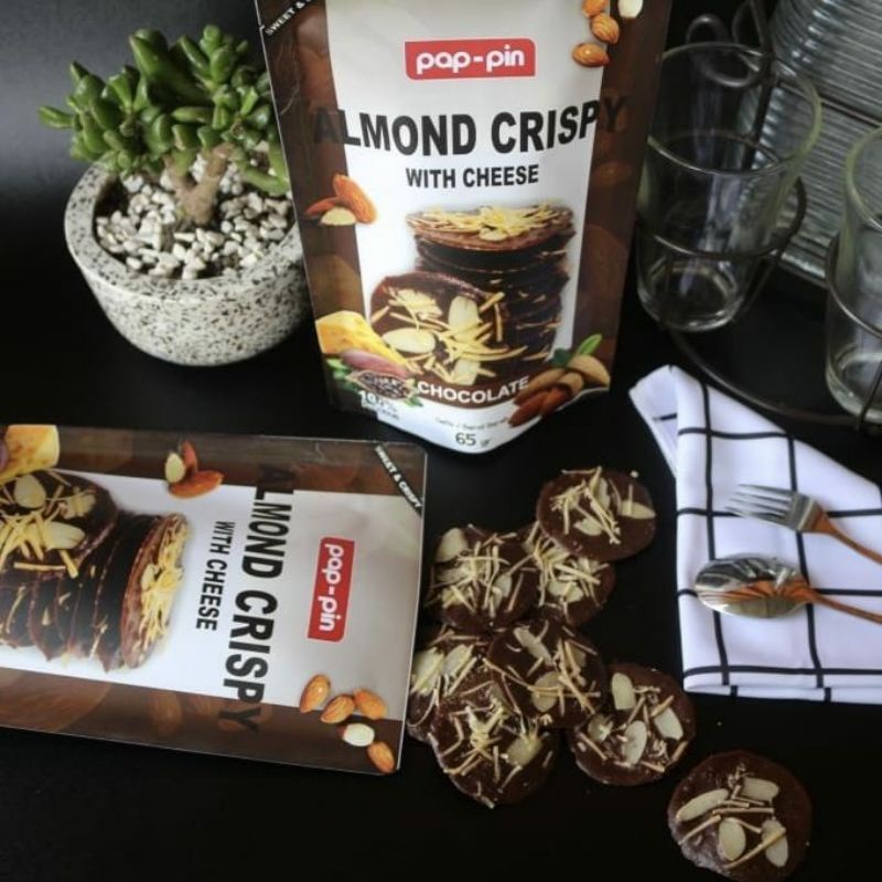 

Almond Crispy Cheese Chocolate Enak Jajanan Kekinian