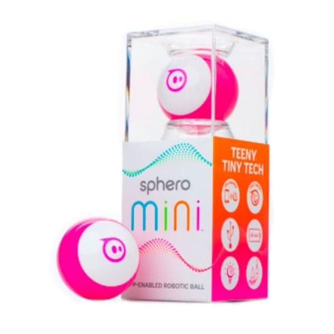 Original Bola Robot Pintar Android Sphero Mini Robotic Ball - Merah Muda