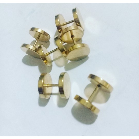 ANTING TINDIK PRIA/ANTING RODA KUNING/ANTING BARBEL