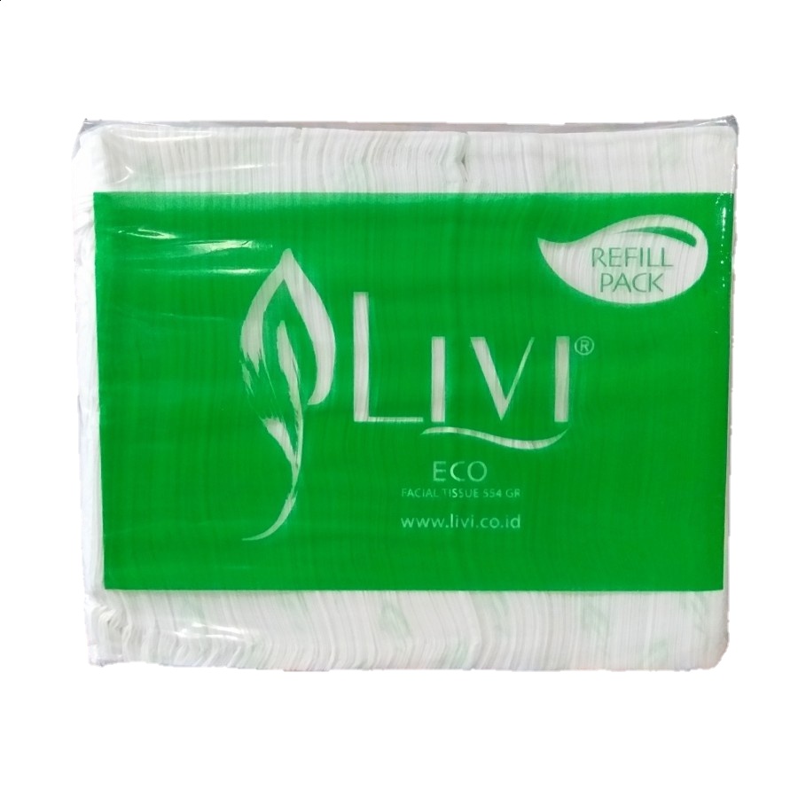 Tissue LIVI Eco Facial Refill 554 Gram