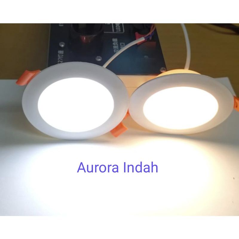 Lampu Downlight LED 5 Watt Waseo (Putih Dan Warm White)