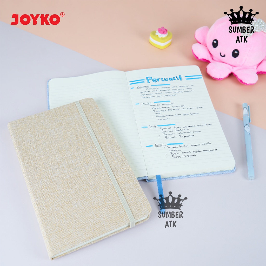 

Terlaris ✨ - Notebook Buku Tulis Catatan Diary Agenda Joyko Cloth Kain Hard Cover NB-7093.1.23