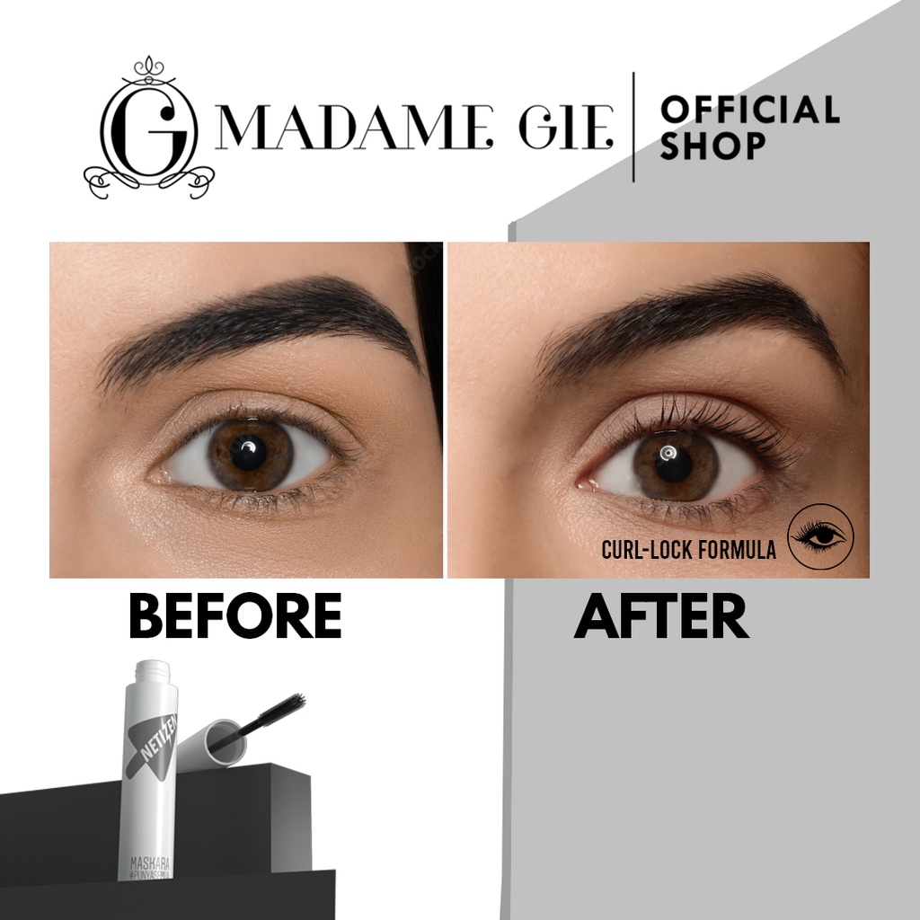 Madame Gie Mascara Netizen - Make Up Maskara Waterproof Image 6