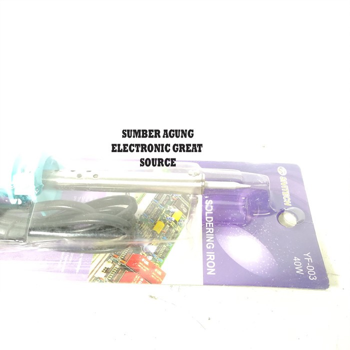 Solder Sivitech 40W YF003 Solder Iron Berkulitas Ujung Awet Lancip
