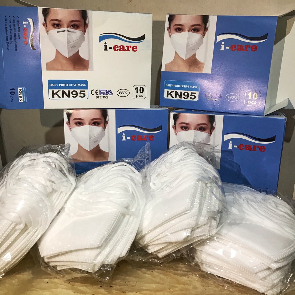 MASKER ICARE ONECARE KN95 earloop headloop / masker hijab