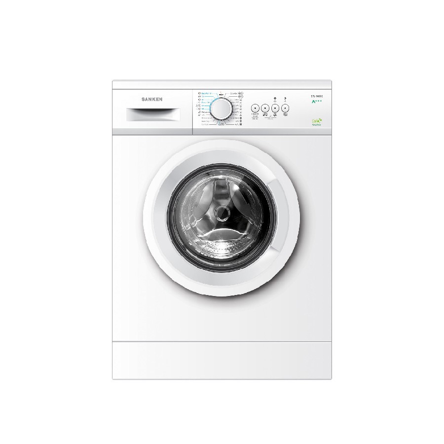 Sanken Mesin Cuci Front Loading 6 Kg SFL-6600E Putih