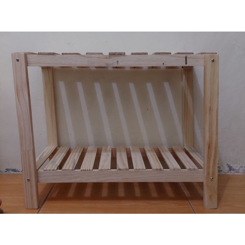 RAK KAYU KOREA AESTHETIC