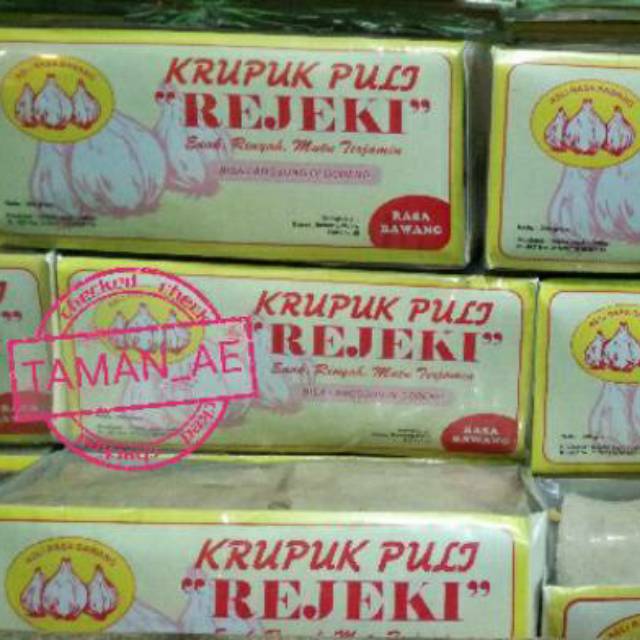 Kerupuk Puli Aneka Rasa &quot;REJEKI&quot; Khas Madiun